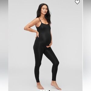 GAP Black Modal Maternity Bodysuit Jumpsuit